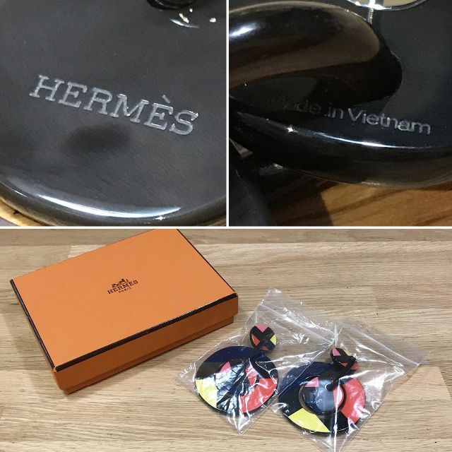 するよう Hermes - 新品同様 エルメス アミュレット ラッカー ピアス