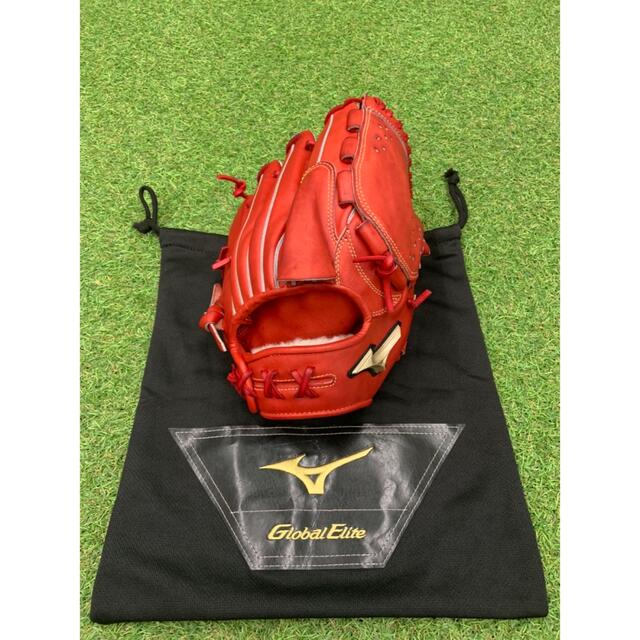 MIZUNO(ミズノ)のミズノ　硬式用　投手用　グローブ スポーツ/アウトドアの野球(グローブ)の商品写真