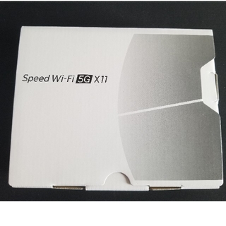 エヌイーシー(NEC)のspeed wi-fi 5g x11(PC周辺機器)