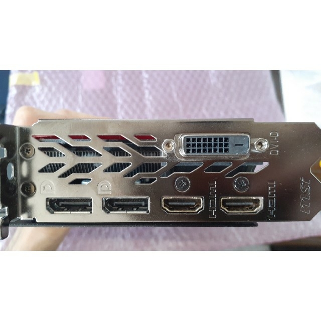 MSI Radeon RX480 GAMING X 8G 箱なし