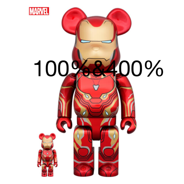 BE@RBRICK IRON MAN MARK 50 100％ & 400％その他