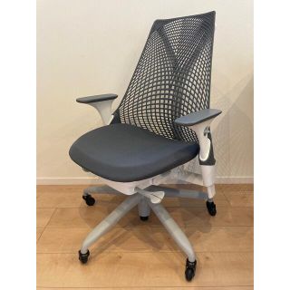 ハーマンミラー(Herman Miller)のHermanMiller セイルチェア 超美品(ゴムキャスター交換済)(デスクチェア)