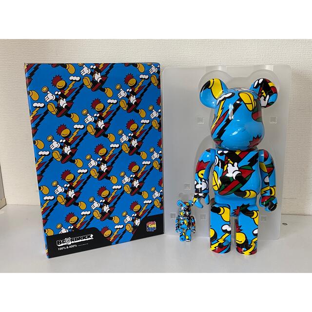 新品 BE@RBRICK GRAFFLEX 100％ & 400％ ベアブリック