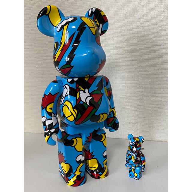 新品 BE@RBRICK GRAFFLEX 100％ & 400％ ベアブリック