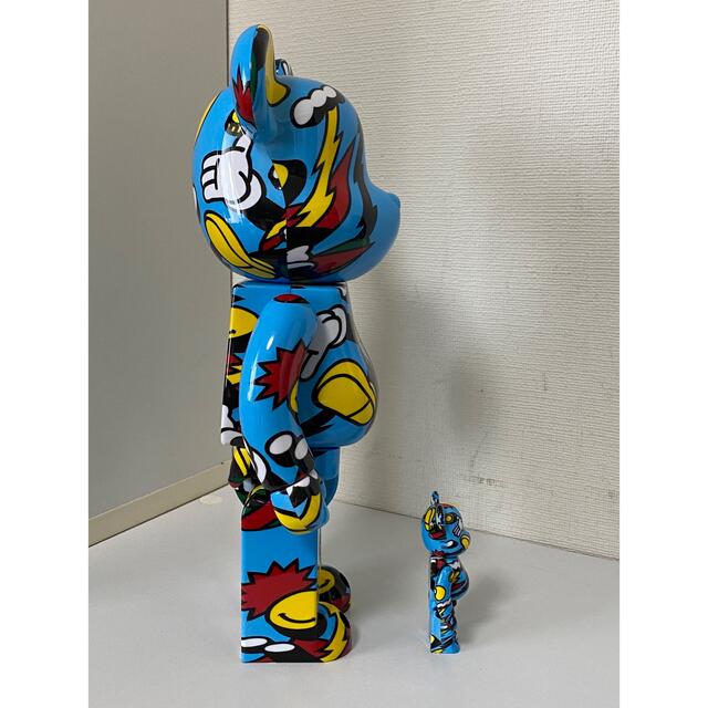 BE@RBRICK - ベアブリック/Grafflex Arts/400%/限定/100%/セット/箱付