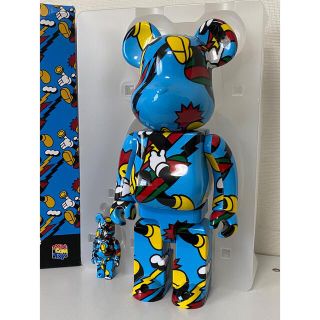 BE@RBRICK - ベアブリック/Grafflex Arts/400%/限定/100%/セット/箱付