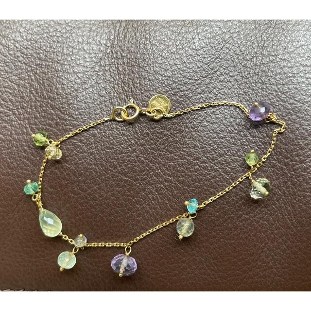 sweet pea ブレスレット　18k