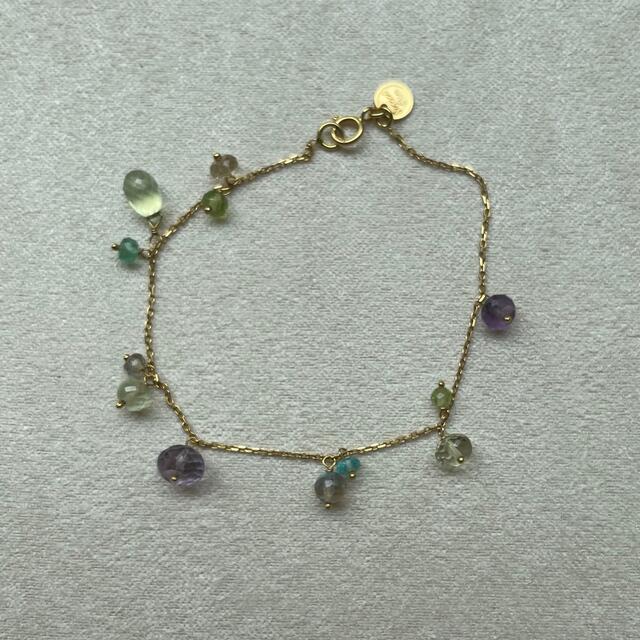 sweet pea ブレスレット　18k