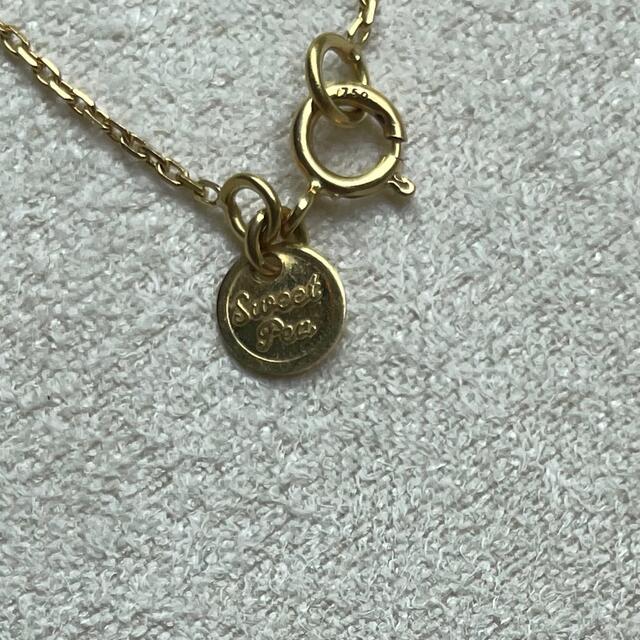 H.P.FRANCE(アッシュペーフランス)のsweet pea ブレスレット　18k  レディースのアクセサリー(ブレスレット/バングル)の商品写真