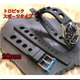 トロピック tropic スポーツタイプ ラバーベルト 20mm の通販 by