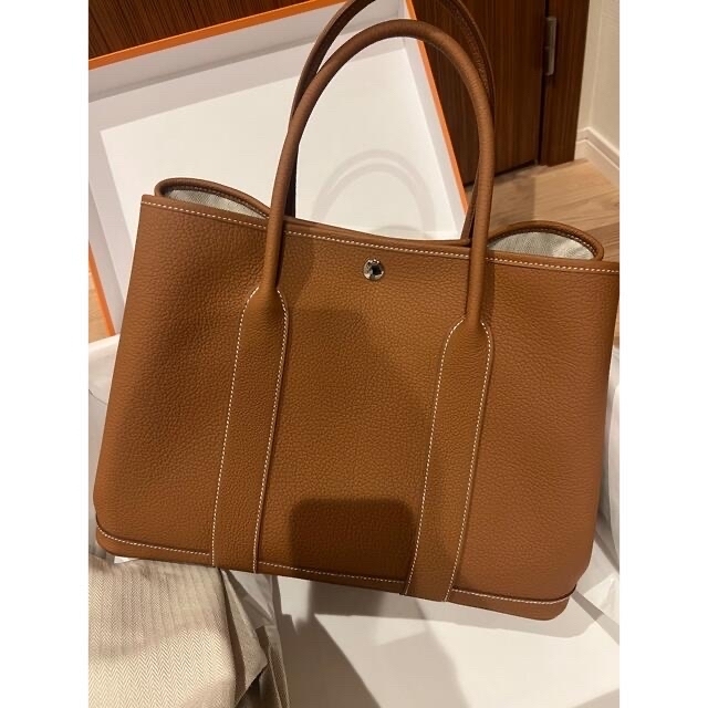 エルメス　ガーデンパーティー　36 GP PM pm hermes シルバー金具