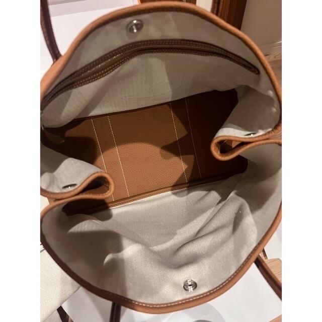 エルメス ガーデンパーティー 36 GP PM pm hermes シルバー金具 - www