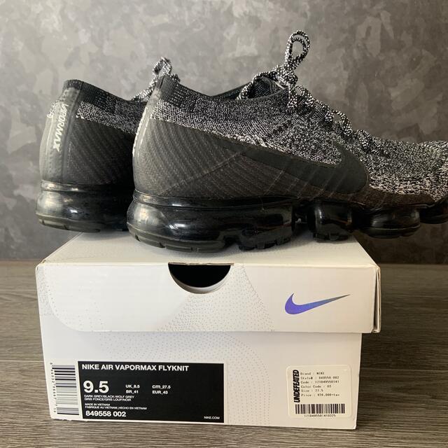 NIKE(ナイキ)のNike AIR VAPORMAX FLYKNIT 1st 27.5 メンズの靴/シューズ(スニーカー)の商品写真