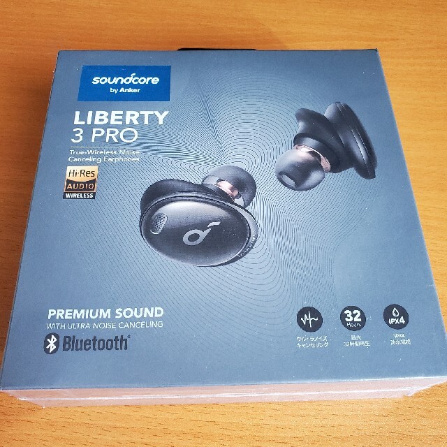 Anker soundcore ワイヤレスイヤホン LIBERTY 3 PROプラグ無NFC対応