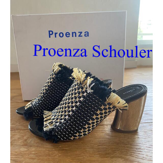 Proenza Schouler(プロエンザスクーラー)のProenza Schouler~ﾌﾟﾛｴﾝｻﾞｽｸｰﾗｰ ミュール レディースの靴/シューズ(サンダル)の商品写真