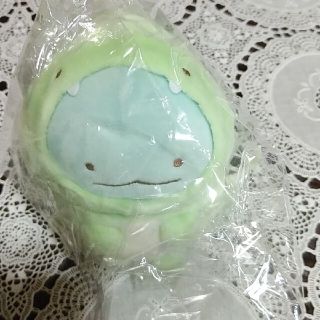 サンエックス(サンエックス)のすみっコぐらし　とかげ　あつめてぬいぐるみ　店舗限定(キャラクターグッズ)