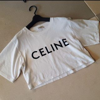 【新品タグ付き】CELINE トリオンフレディー イラストプリントノースリーブ