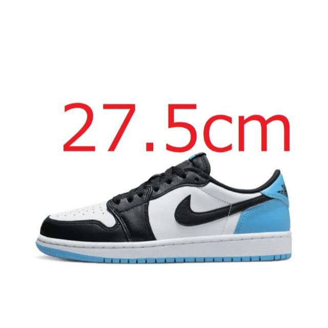 NIKE(ナイキ)のNIKE WMNS AIR JORDAN 1 LOW OG UNC 27.5cm レディースの靴/シューズ(スニーカー)の商品写真