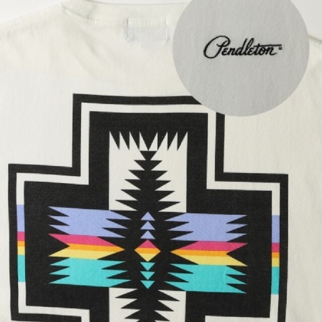 PENDLETON(ペンドルトン)のPENDLETON/ペンドルトン]別注 ネイティブ柄バックプリントＴシャツ メンズのトップス(Tシャツ/カットソー(半袖/袖なし))の商品写真