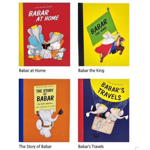 The Babar Collection 定番のハードカバー英語絵本4冊