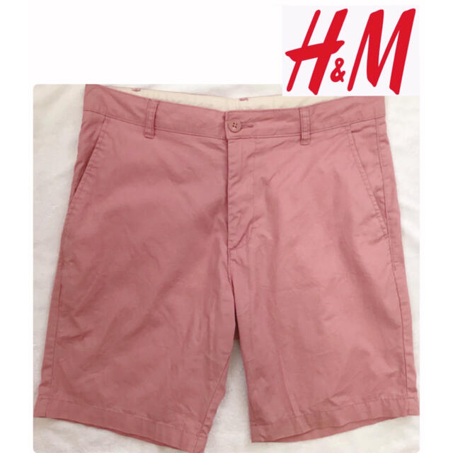 H&M - H&M ハーフパンツ ショートパンツ ピンクの通販 by mo2's shop｜エイチアンドエムならラクマ