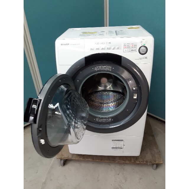 シャープ マンションサイズ ドラム式洗濯乾燥機7.0kg/3.5kg プチドラム