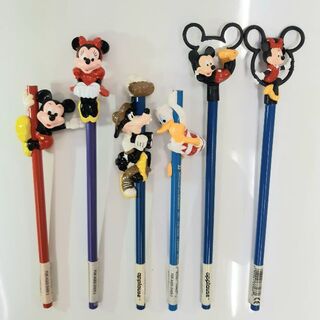 ディズニー(Disney)の【新品・未使用】ディズニー キャラクター フィギュア鉛筆セット(その他)