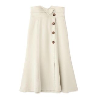 ジルバイジルスチュアート(JILL by JILLSTUART)のJILL BY JILLSTUART リネン調ステッチスカート(ロングスカート)