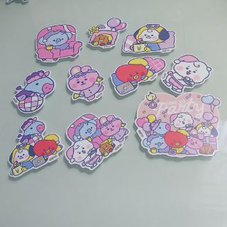 ビーティーイシビル(BT21)のBT21 シール ステッカー セット ②(シール)