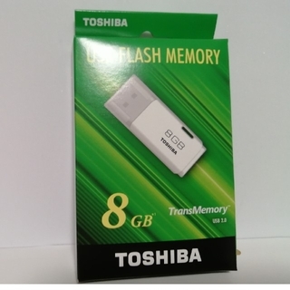 トウシバ(東芝)のTOSHIBA USBメモリー TNU-A008G 8GB(PC周辺機器)