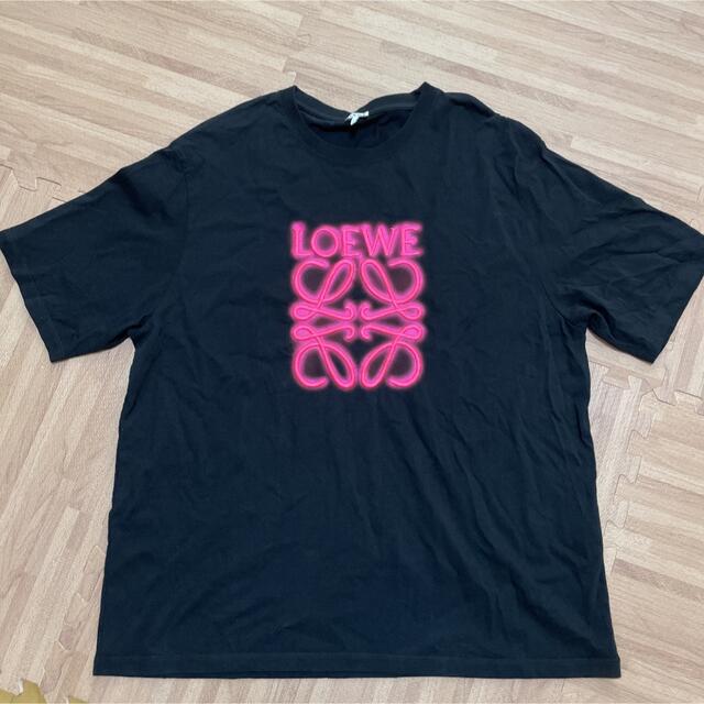 LOEWE　LOEWE　ロゴtシャツ　ピンク　未使用