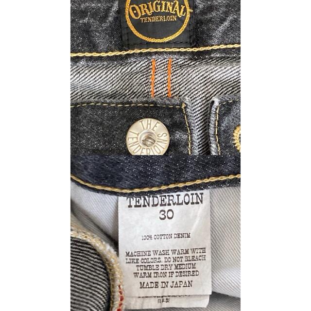 TENDERLOIN - 20SS テンダーロイン DENIM PNT デニム ブラック TENDERLOIN - 20SS テンダーロイン DENIM PNT デニム ブラック