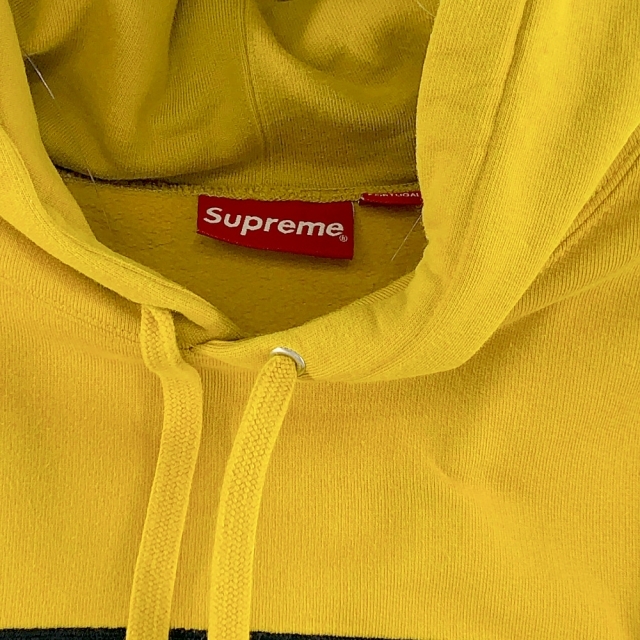 Supreme(シュプリーム)のSupreme シュプリーム パーカー 18AW Chainstitch Hooded Sweatshirt チェーンステッチ フーデッド スウェット パーカー からし色系 XL【中古】 メンズのトップス(パーカー)の商品写真