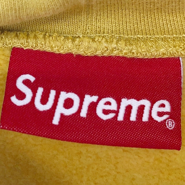 Supreme(シュプリーム)のSupreme シュプリーム パーカー 18AW Chainstitch Hooded Sweatshirt チェーンステッチ フーデッド スウェット パーカー からし色系 XL【中古】 メンズのトップス(パーカー)の商品写真