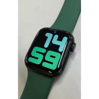 Apple Series 7（GPS）- 41mmグリーン　アルミ(腕時計(デジタル))