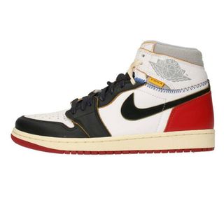 ナイキ(NIKE)のナイキ ×ユニオン/UNION AIR JORDAN 1 RETRO HI NRG UNION BV1300-106 エアジョーダン1レトロハイエナジースニーカー  メンズ 27cm(スニーカー)