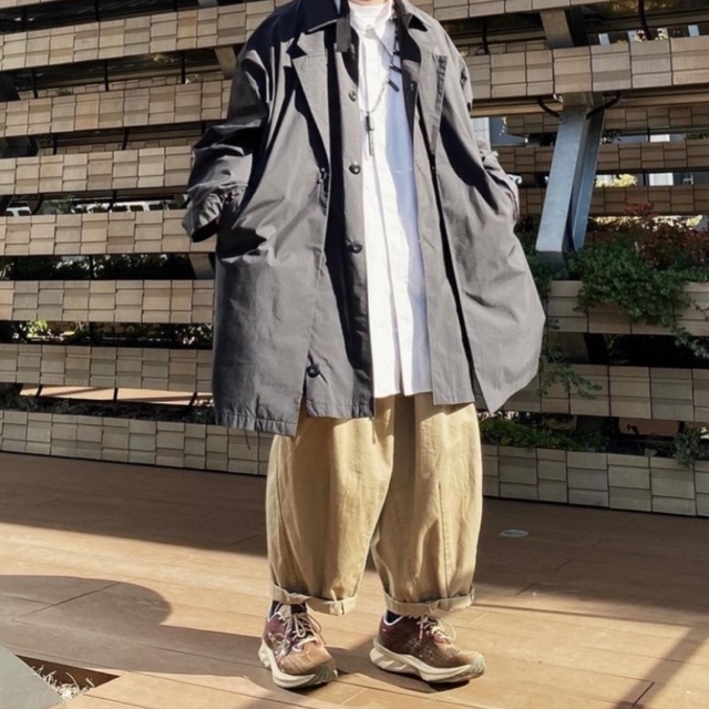 【美品】コーイ KOOI LAYERED OVERSIZE COAT サイズ2