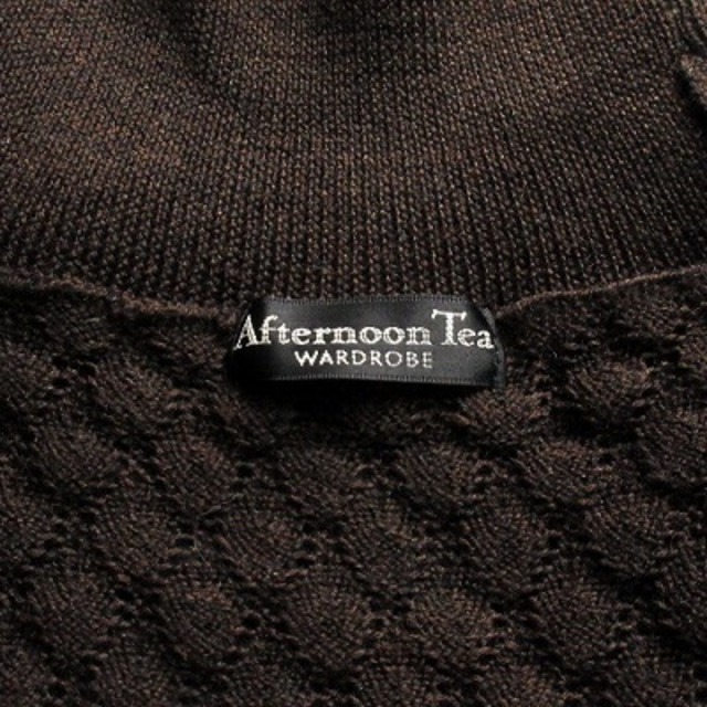 AfternoonTea(アフタヌーンティー)のアフタヌーンティー Afternoon Tea カットソー ニット レディースのトップス(カットソー(半袖/袖なし))の商品写真