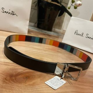 ポールスミス(Paul Smith)のリバーシブル アーティストストライプ ベルト / 100703 FR(ベルト)