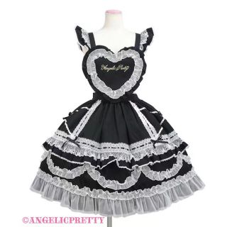 アンジェリックプリティー(Angelic Pretty)のHeart胸あて付スカート(ミニスカート)