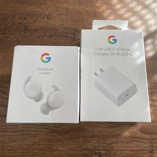 グーグルピクセル(Google Pixel)の【新品未開封】Google Pixel Buds A-Series & 充電器(ヘッドフォン/イヤフォン)