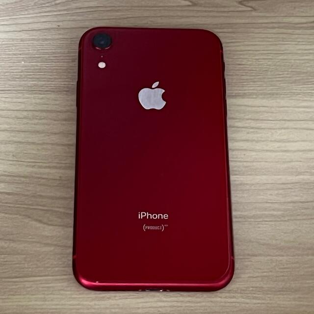 Apple(アップル)のアップル iphone XR   レッド スマホ/家電/カメラのスマートフォン/携帯電話(スマートフォン本体)の商品写真