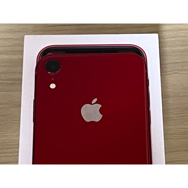 Apple(アップル)のアップル iphone XR   レッド スマホ/家電/カメラのスマートフォン/携帯電話(スマートフォン本体)の商品写真