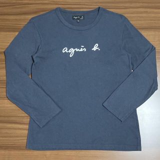 アニエスベー(agnes b.)のアニエスベー　ロンT  長袖　Tシャツ　グレー(Tシャツ(長袖/七分))