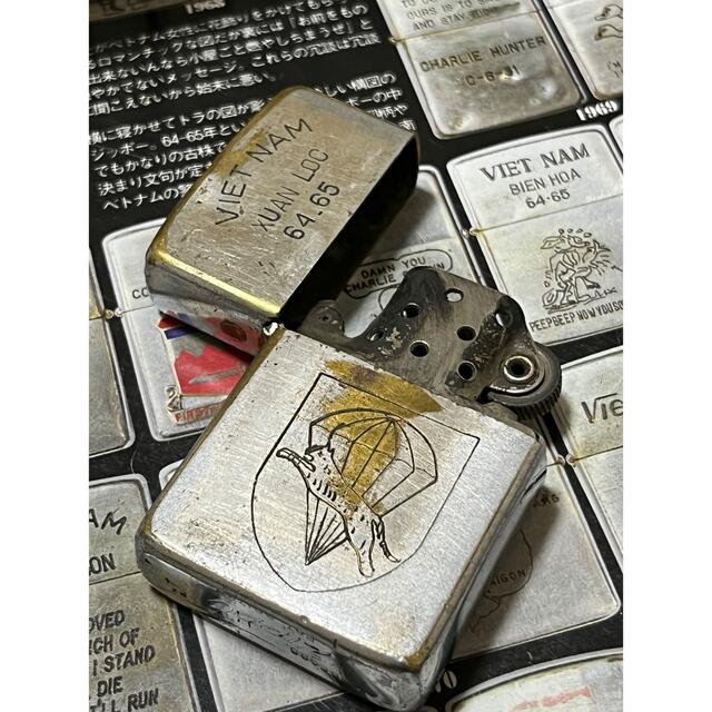 ZIPPO - 【ベトナムZIPPO】本物 1964年製ベトナムジッポー「南ベト軍特殊部隊」の通販 by t-ishi's shop｜ジッポー