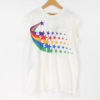 グッチ(Gucci)のグッチ シューティングスタープリント ノースリーブトップス AY2411A39(Tシャツ(半袖/袖なし))