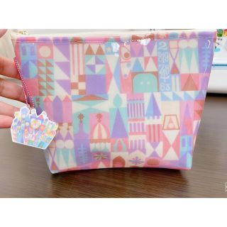 ディズニー(Disney)のハンドメイド❤️pvc生地ポーチ❤️Disney(ポーチ)