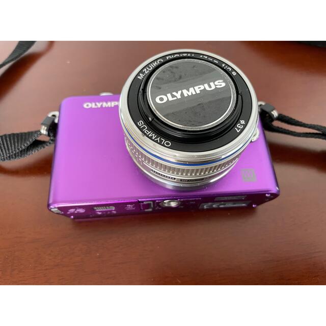 OLYMPUS(オリンパス)のOLYMPUS PENmini E-PM-1 スマホ/家電/カメラのカメラ(ミラーレス一眼)の商品写真