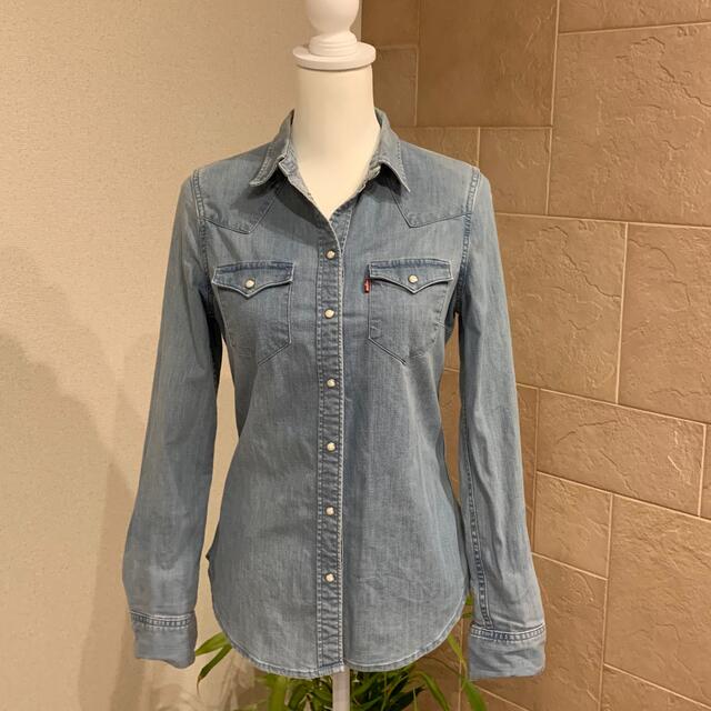 Levi's 　デニムシャツ　XSサイズ　可愛い　レディース | フリマアプリ ラクマ