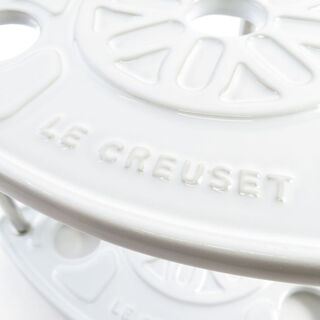 LE CREUSET - ルクルーゼ ラムカンスタンド 1点 ホワイト系 2段